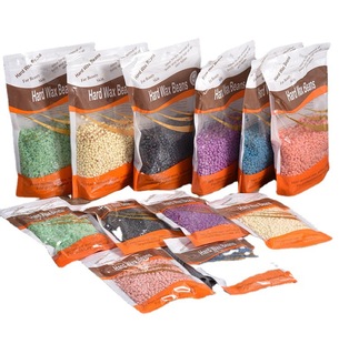 Depilatory wax bean 300g Beeswax bean depilatory beeswax paper-free Depilatory wax hard wax bean cross-border supply