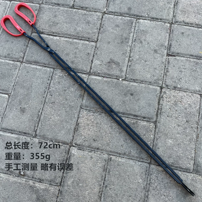 Fire tongs Rural firewood clip One piece hair thickened coal balls pliers Fire garbage clip Sanitation clip