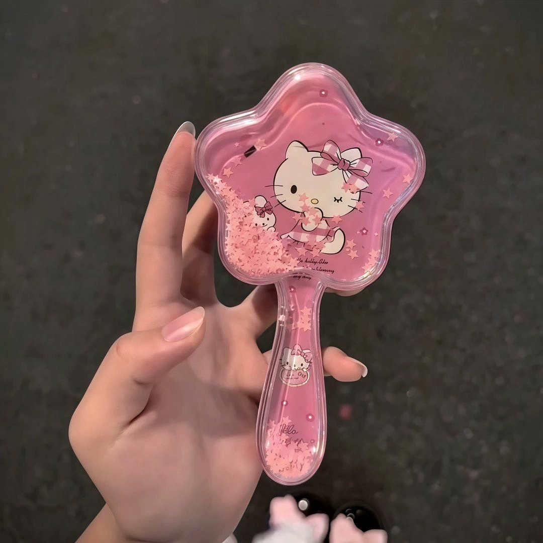 Hello Kitty, мультяшная милая массажер, мягкая подошва, кисть, воздушный мешок