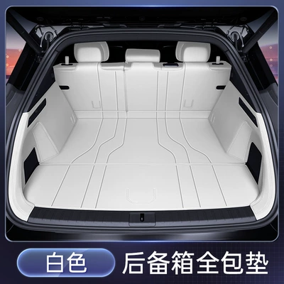 by 2026 New Car Interior, Trunk Mat - white-all-inclusive-trunk-mat-the-2025-zeekr-7x-features-power-adjustable-rear-seats