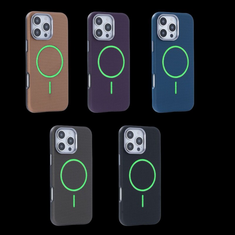 Iphone16Promax Mobile Phone Case with Metal Lens Frame Protection and Magnetic Shockproof Apple Full-Cover Camera