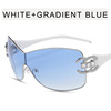 Fashionable brand sunglasses, glasses solar-powered, European style, 2 carat