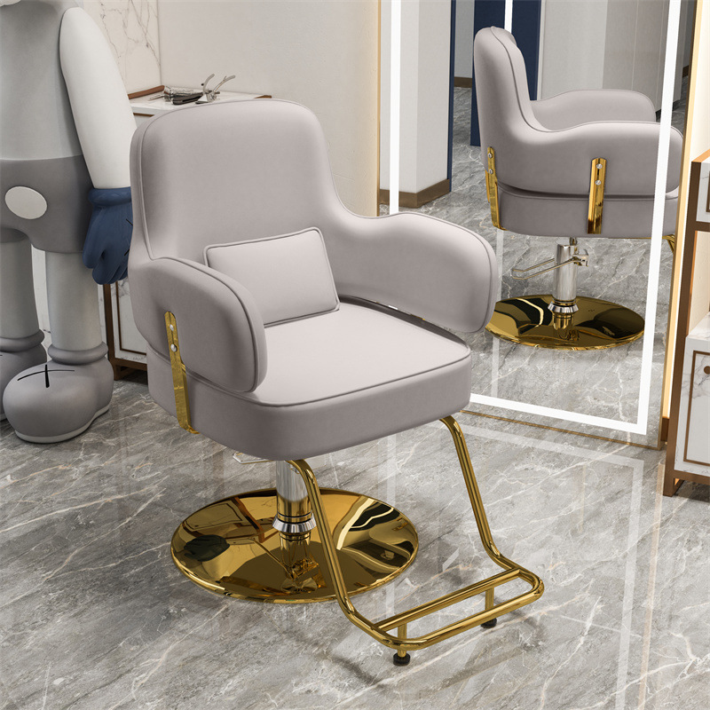 Gray Light-Gold Plated Disc Grand Foot
