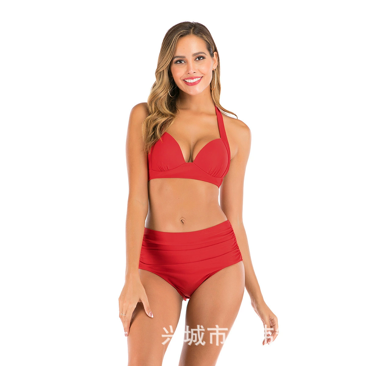 Поддерживающее сексуальное раздельное черное купальник, коллекция 2021 года, европейский стиль, Амазон