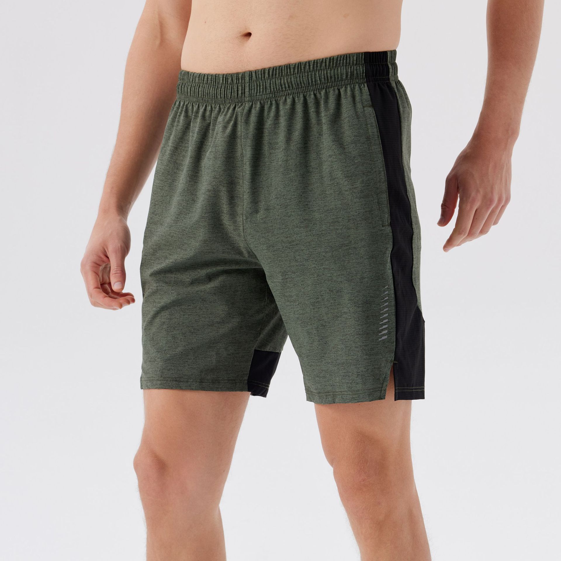 Pantalones cortos deportivos de empalme para hombres verano al aire libre pantalones de correo transpirables pantalones secos rápidos pantalones deportivos de baloncesto para hombres