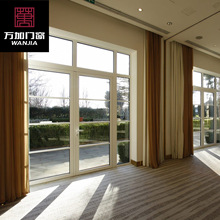 【佛山门窗】外贸出口塑钢门窗 UPVC型材平开门 客厅 厨房门