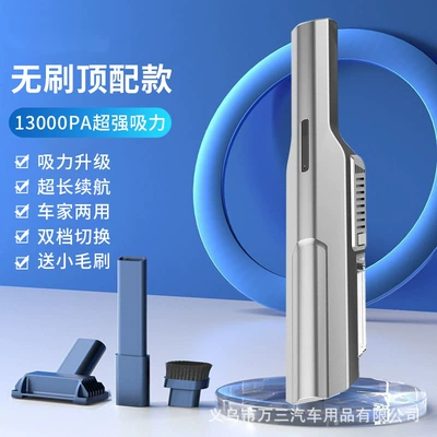 Vacuum Cleaner with High Suction Power: Tozsoranlar - titanium-silver-promax-13000pa-brushless-motor-two-stage-speed-control