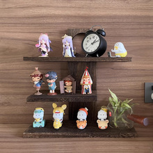 多层复古通用香水架小桌面茶杯架子阶梯展示架茶壶茶具收纳置物架