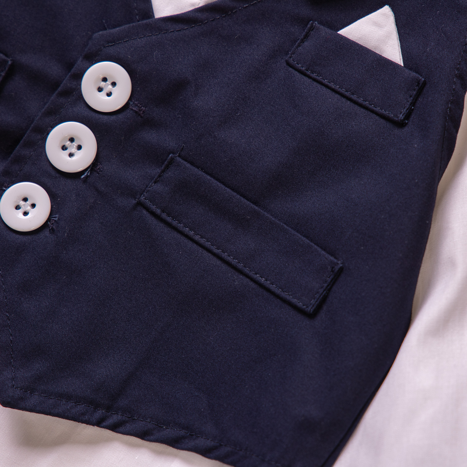 Completo elegante da neonato completo 3 pezzi per cerimonie_voghion.com