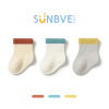 Xu Wei 0-3 Newborn Socks Newborn baby Spring and autumn season baby In cylinder Four seasons Socks supple Let go