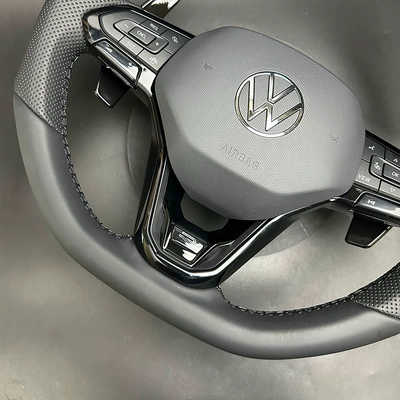 Leather Steering Wheel, Volkswagen Steering wheel