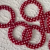 Red spotted circle