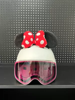 Motosiklet dəbilqələri: Cat Ear Helmet Cute Helmet - red-polka-dots