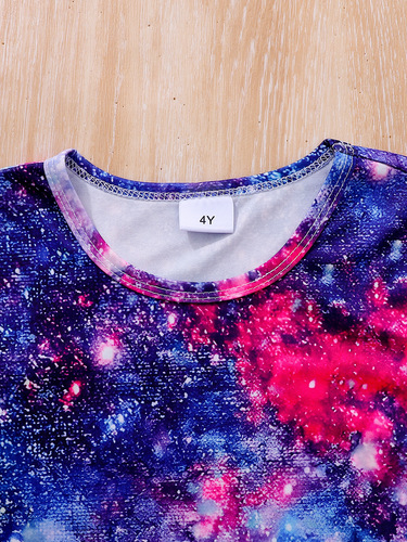 Women's Autumn New Round Neck Personality Little Horse Print Dress