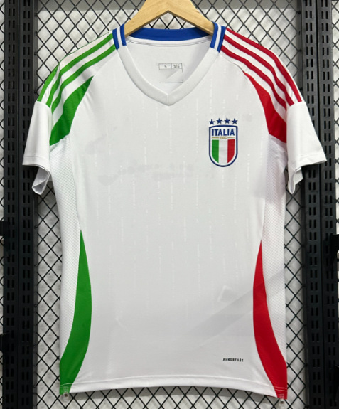 Una pieza de camiseta 2425 equipo nacional México Italia Brasil España Portugal uniforme de fútbol bordado
