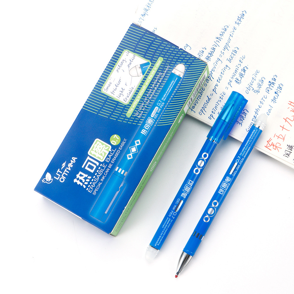 Gran capacidad Mo fácil de limpiar la pluma de gel 0,7 m molienda en caliente fácil de limpiar la pluma de agua respetuosa con el medio ambiente rojo azul negro pluma de ejercicio al por mayor