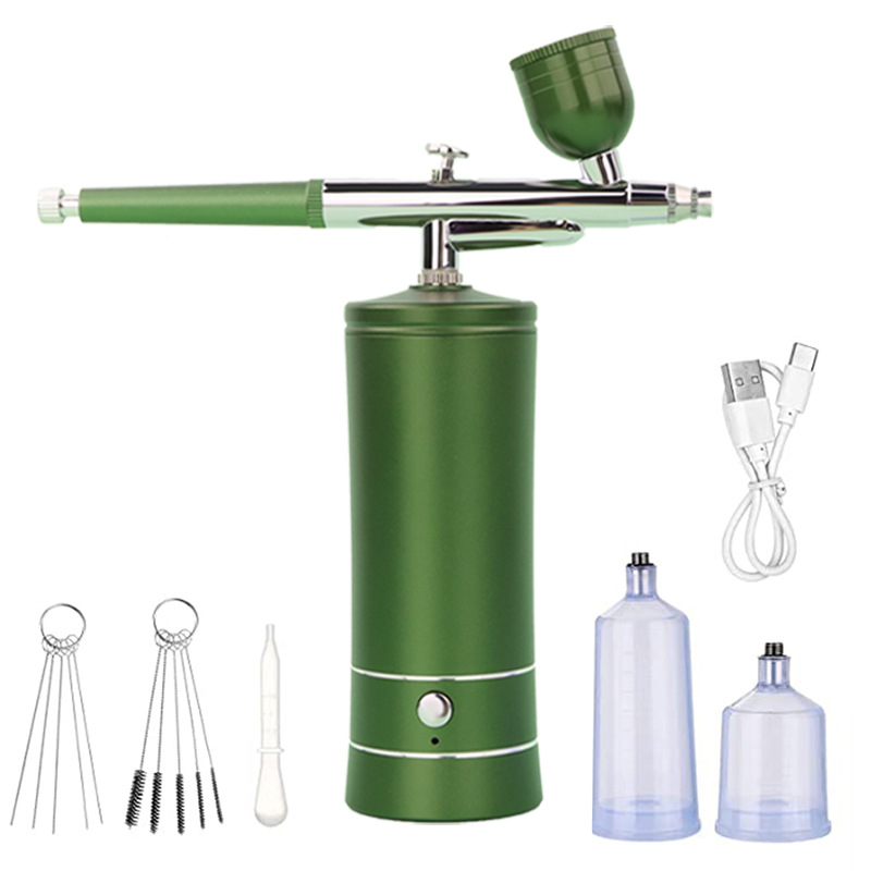 Inyector de oxígeno de Venta caliente transfronteriza Amazon PISTOLA DE PULVERIZACIÓN eléctrica pluma para colorear belleza pintura de uñas pulverización inyector de oxígeno image 17