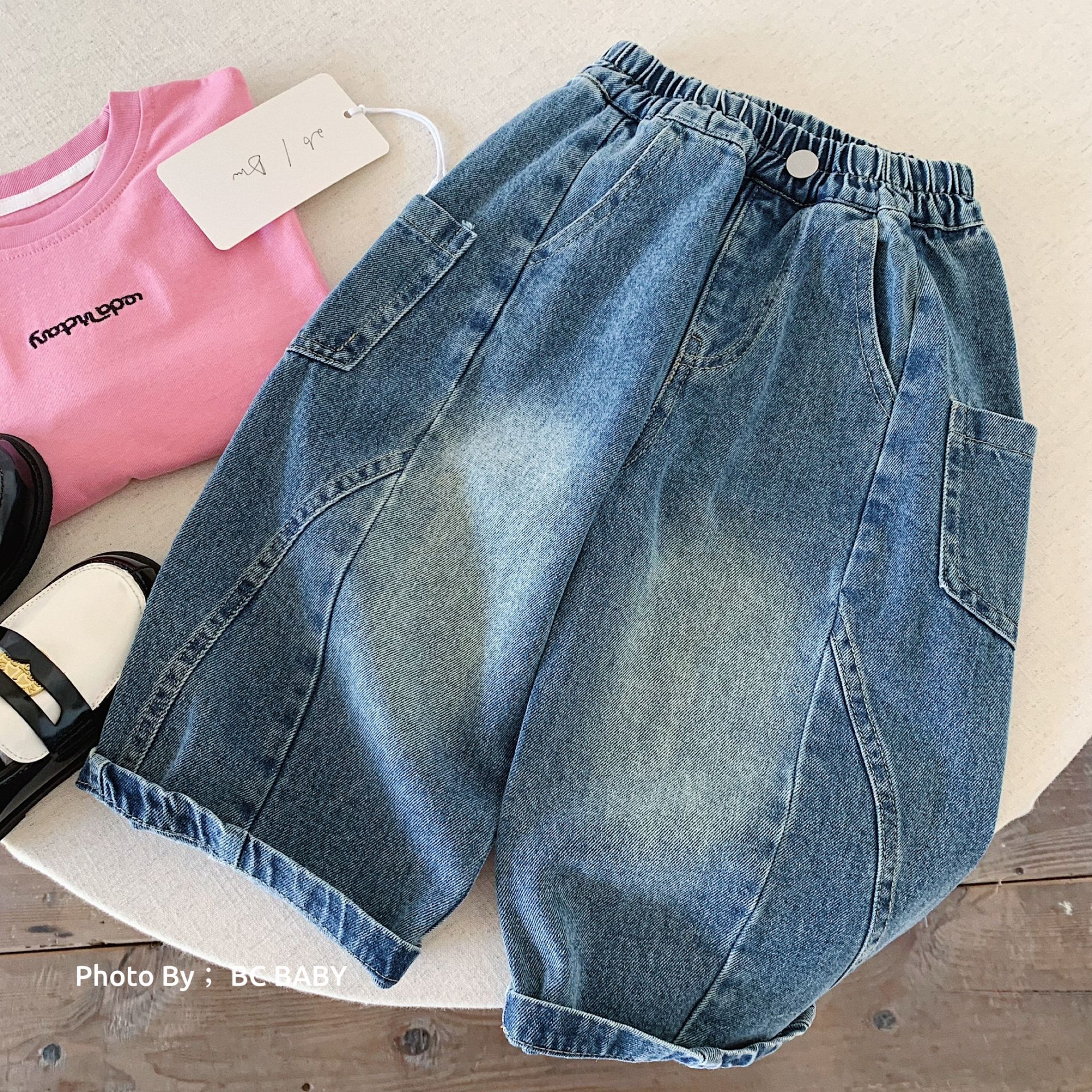 Children's autumn jeans