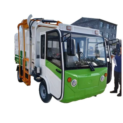 Engineering Three-Wheel Garbage Truck, Elektrik zibil maşınları