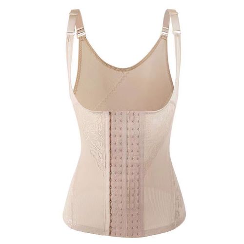 Cross-border large size 6 rows body shaping tops for women body shaping postpartum corset suspenders waist shaping vest
