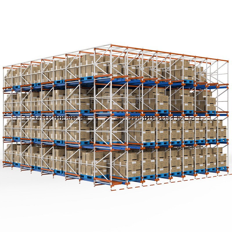 Shuttle shelves warehouse logistics automation mobile high-position…