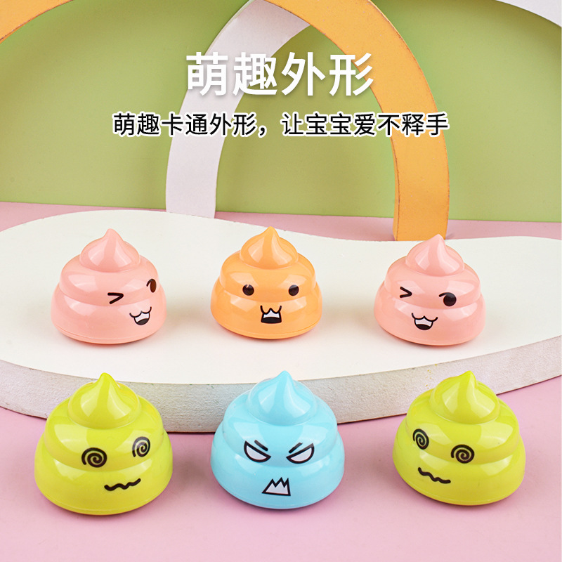 Niños tire hacia atrás caca coche mini forma lindo niños y niñas pequeños juguetes de kindergarten premio puesto suministro al por mayor