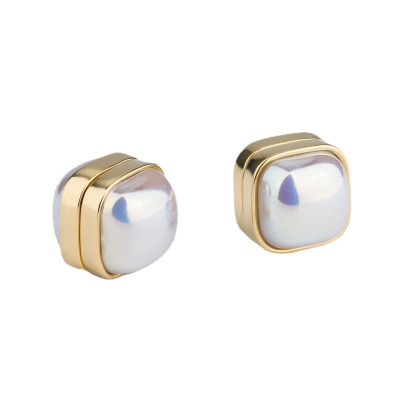 Серьги из жемчуга, сильный магнит, серьги-клипсы, бусины, аксессуар, без Amazon, (跨境 торговля), без проколотых ушей, европейский стиль