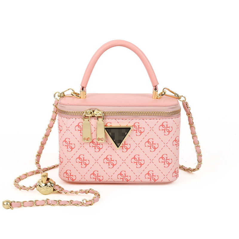 Bolso pequeño con hilo de bordar Lingge Mujer 2025 Nuevo estilo popular Bolso bandolera de cadena salvaje Bolso cuadrado pequeño de moda transfronteriza