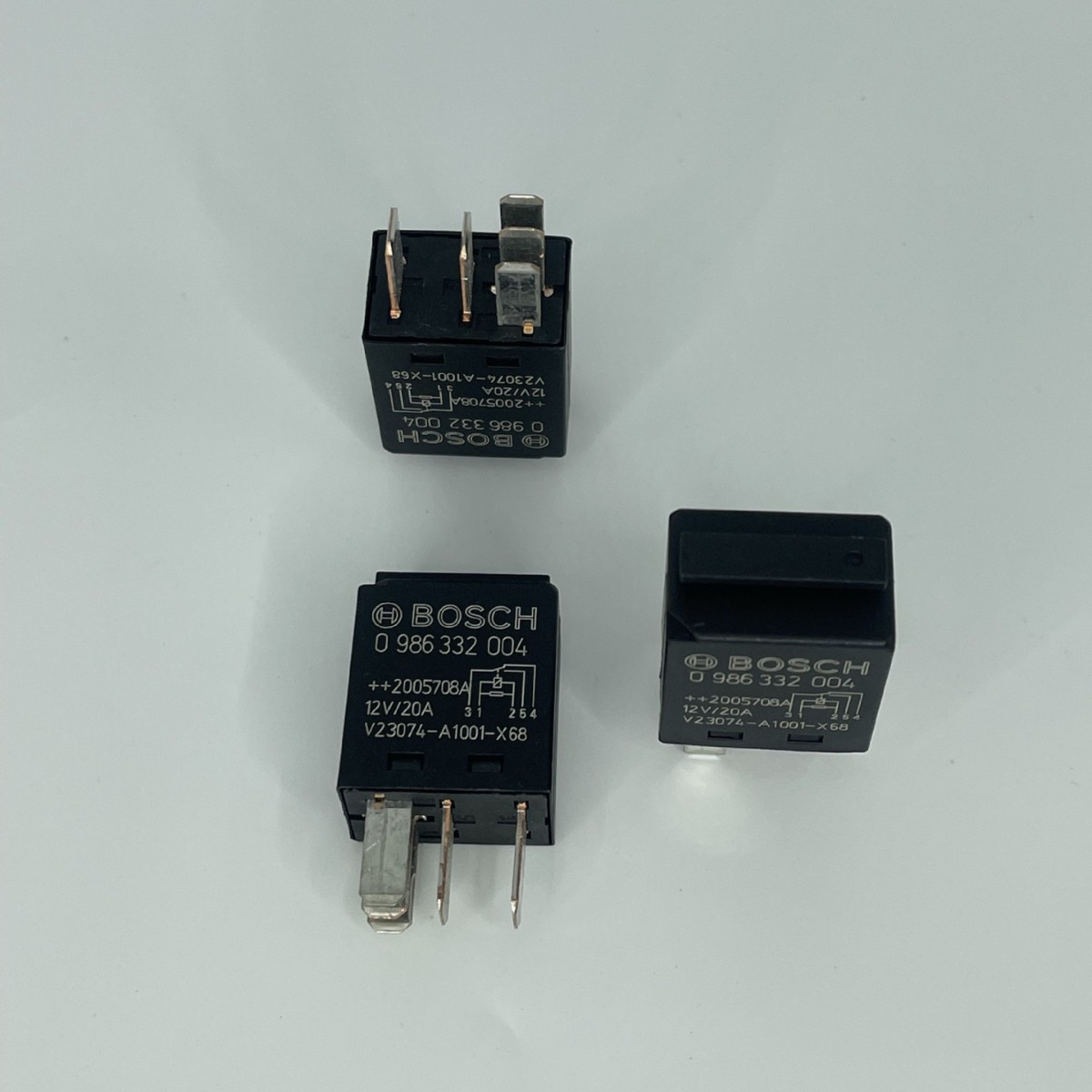 全新博世继电器0986332004博世12V 5脚继电器V23074-A1001-X68
