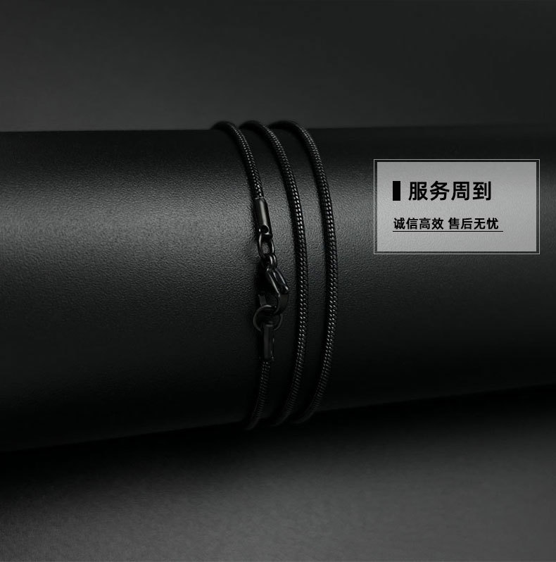 18k金蛇骨链