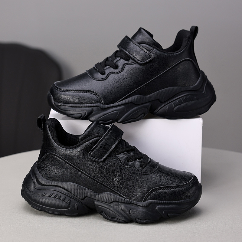 Zapatillas Deportivas con Velcro para Niños de Cuero Sintético Transpirables y Ligeras image 6