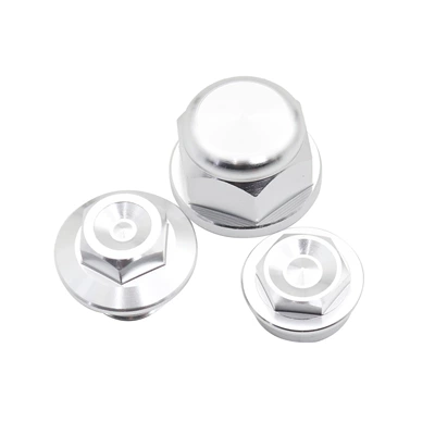 Motorcycle wheel hub wheel axle screw nut
