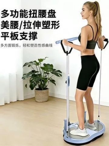 Waist Twisting Machine for Home Use, Smart Counting Waist Twisting Device, Multi-Functional Plank Support Fitness Equipment, Waist Twisting Machine