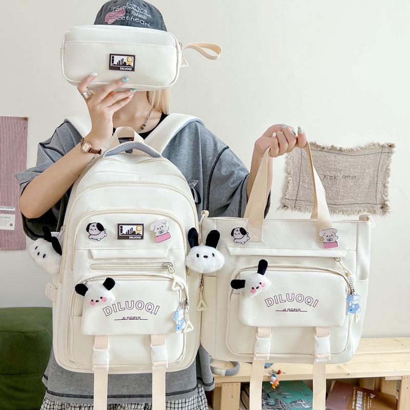 Ins High-Looking, Fashionable, Large-Capacity Schoolbags for Men and Women, Suitable for Third to Sixth Grade Students and Middle School Students Ins High-Looking, Fashionable, Large-Capacity Schoolbags for Men and Women, Suitable for Third to Sixth Grade Students and Middle School Students