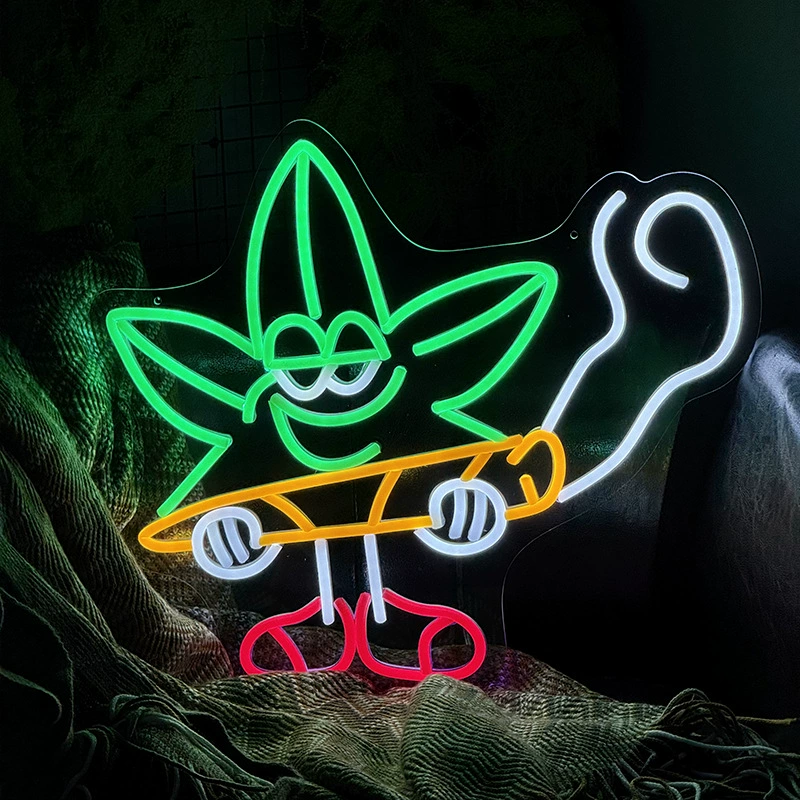 Светодиодная неоновая подсветка для наружного и внутреннего использования, популярные световые фигуры для декоративной отделки стен,  трансграничный экспорт,  светодиодная модельная подсветка.