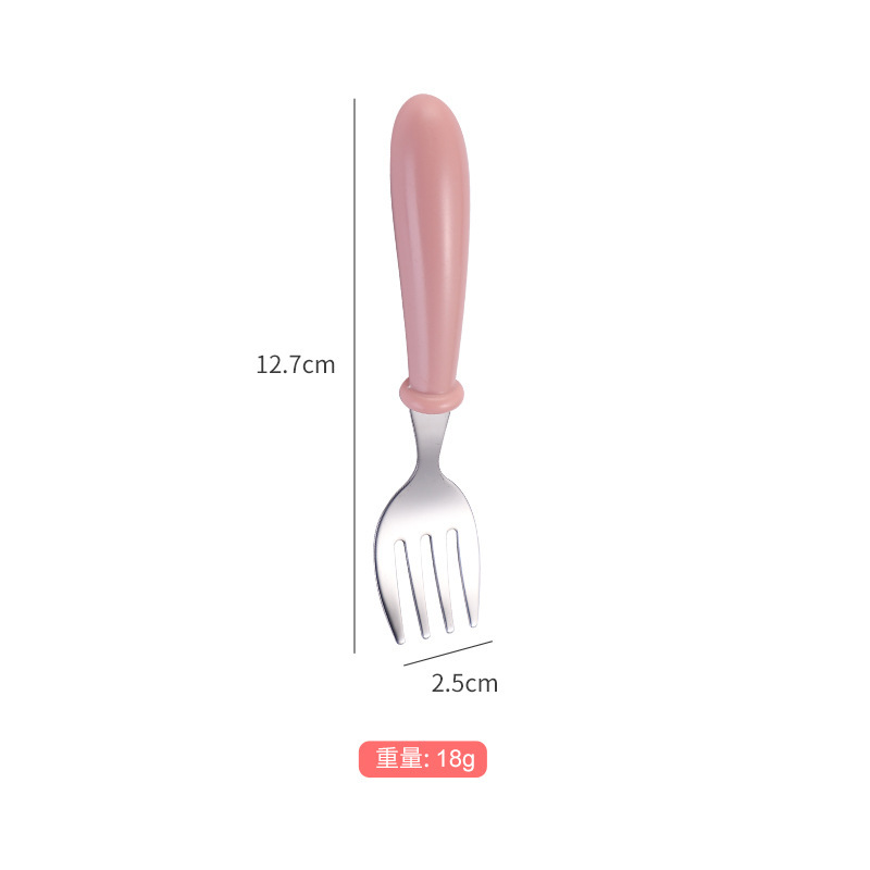 【ชิ้นเดียว】ส้อมสีชมพู