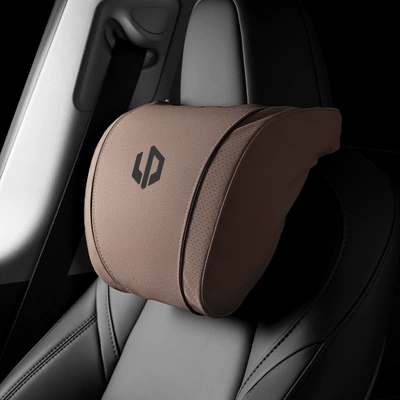 Suitable for Zero Running Headrest and Lumbar Support Car T03/C11/C01/C16/C10 Seat Pillow Interior Neck Pillow (Headrest) - k-type-chestnut-brown-zero-running-headrest-set