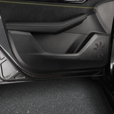 bar non-destructive protection, Other Automotive Interior Supplies - 23-25-lk03-car-door-anti-kick-pad-carbon-fiber-pattern-4-pack