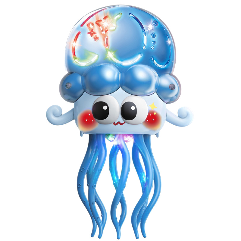 Linterna Portátil de Medusa para Niños de Plástico con Música y Luz para Festival del Medio Otoño