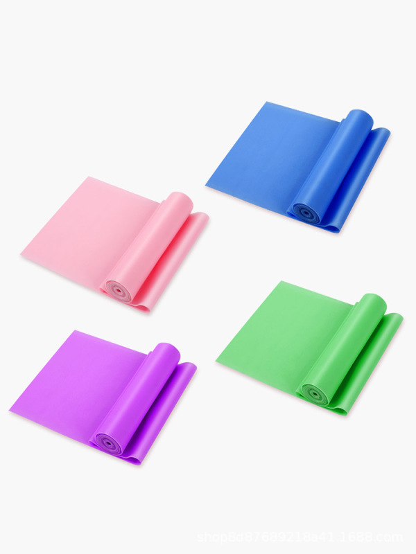 TPE 弾性バンド 1.5m / 2m 弾性バンドストレッチバンドプル抵抗バンドヨガフィットネスプルバンド女性のための|undefined