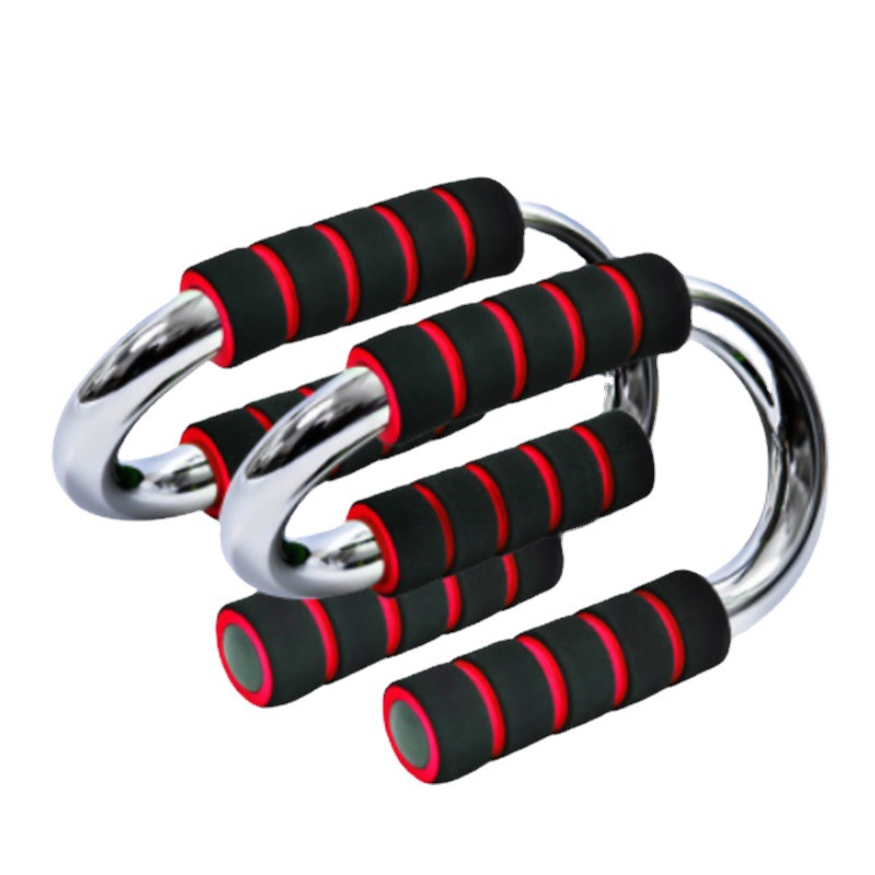 Household Fitness Equipment S-type Push-up Bracket Electroplated Alloy Steel Push-up Bracket Arm Force Abdominal Muscle Training