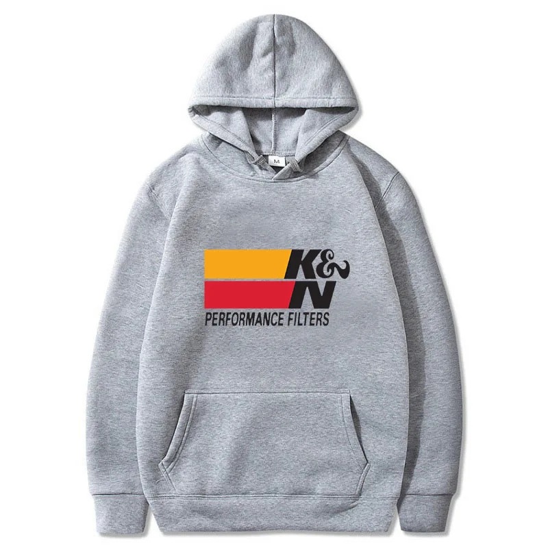 Nuevo K & N Alto Rendimiento Filtro de Aire y Aceite Entrada de Aire Capucha Hombre Cool Harajuku Divertido Calle