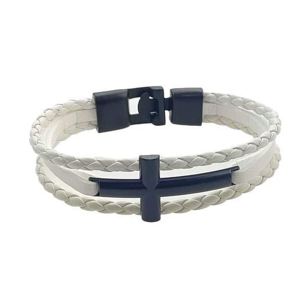 SLD0004 black buckle + white