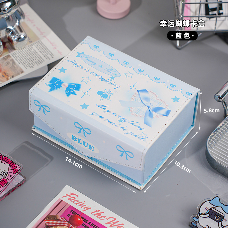 Azul (se depositan unas 100 tarjetas pequeñas)