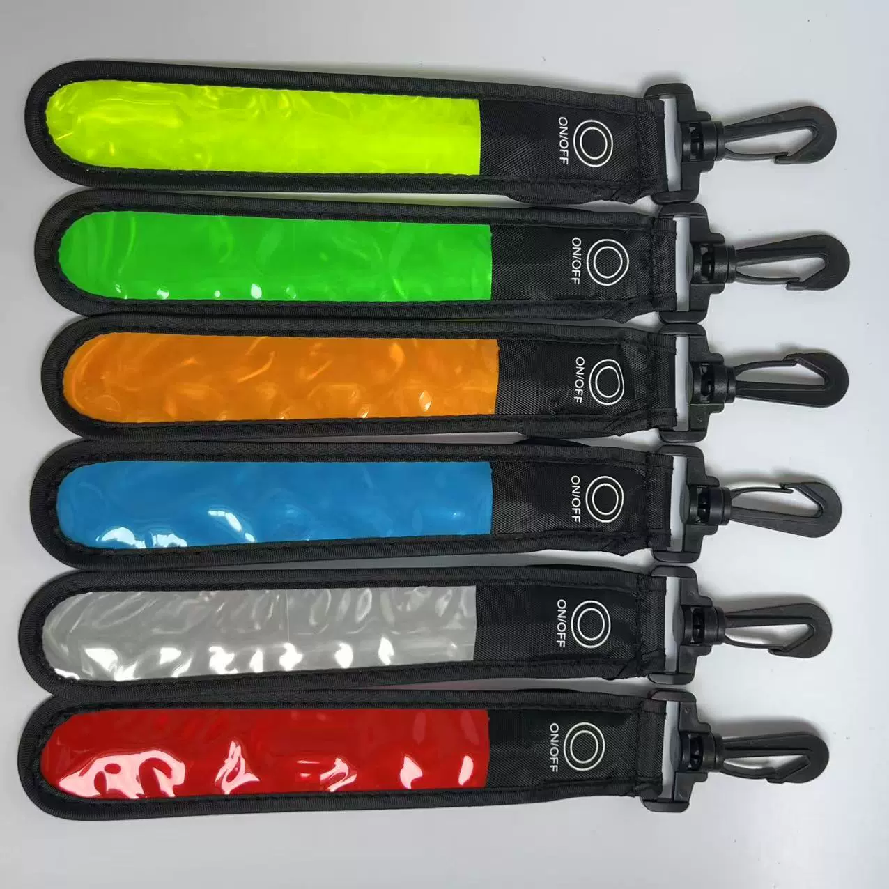 跨境led发光背包灯夜间户外运动反光登山野营安全警示信号灯挂件