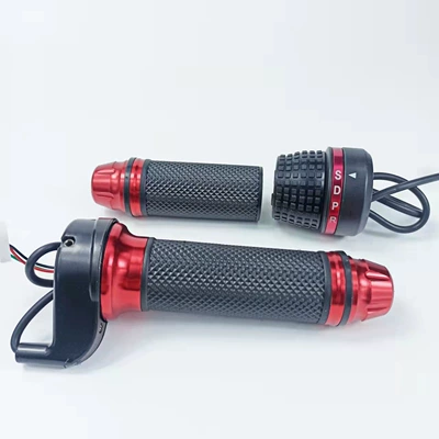 Electric Motorcycle Tricycle Speed Control Handle Little Monkey Turtle King Throttle Handle Accelerator Car Gear Switch (Other Electric Vehicle Accessories) - red-sdpr-handlebar-payment