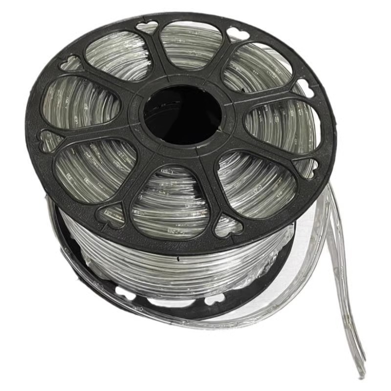 Luces LED luces intermitentes luces circulares de segunda línea con tubos arcoíris luces de neón luces decorativas impermeables al aire libre luces de tubos transparentes