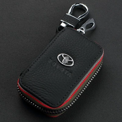 Static Rod/Key Bag Key Case, Stylish Lychee