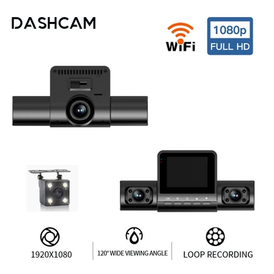 Panoramic Recorder – Driving recorder - m-80-2inch-four-channel-wifi