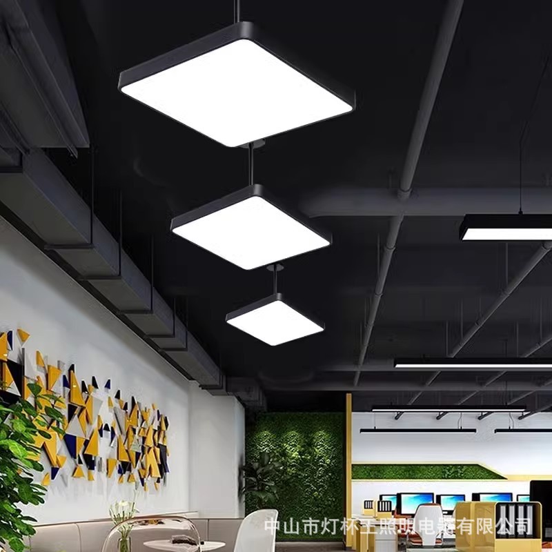 Led candelabro redondo restaurante super brillante barbería sala de ajedrez especial moderna simple tienda de jardín de infantes comercial